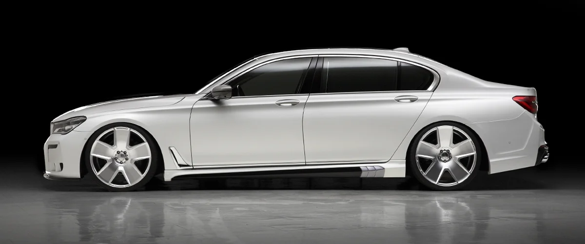 ชุดแต่ง BMW 7 Series WALD Japan สปอร์ตไลน์ แบล็กไบซัน เอดิชัน ภาพ 5