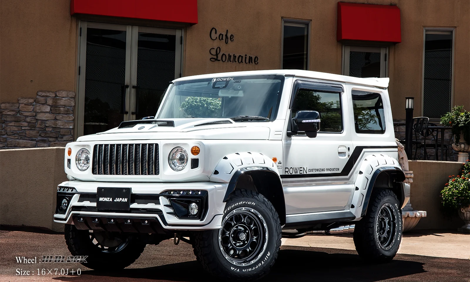 ชุดแต่ง SUZUKI JIMNY SIERRA (JB74) 2018.7~2024.3 JAPAN PREMIUM Rowen Japan ภาพ 20
