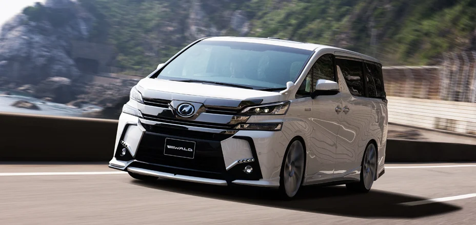 ชุดแต่ง TOYOTA VELLFIRE Z/ZA/ZR WALD Japan สปอร์ตไลน์ HALF TYPE ภาพ 10