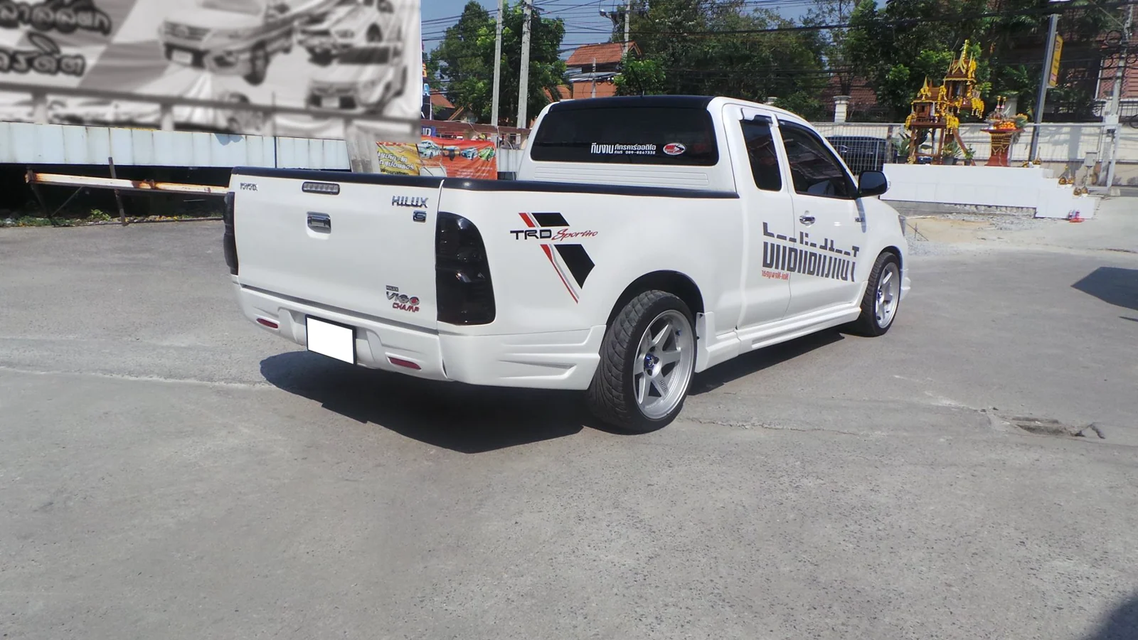 รูปชุดแต่ง ชุดแต่ง Toyota Hilux Vigo 2008 2014 Champ TDS01 ภาพที่ 3