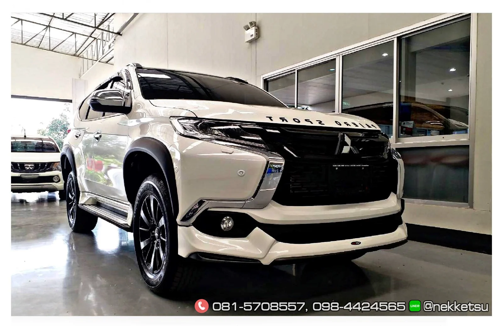 รูปชุดแต่ง ชุดแต่ง Mitsubishi Pajero Sport AMT 2016 2019 V2 ภาพที่ 5