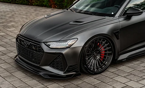 ชิ้นเสริมฝากระโปรงหน้า 2 ชิ้น PD6RS Prior Design AUDI RS6 C8 ภาพสินค้าที่เลือก