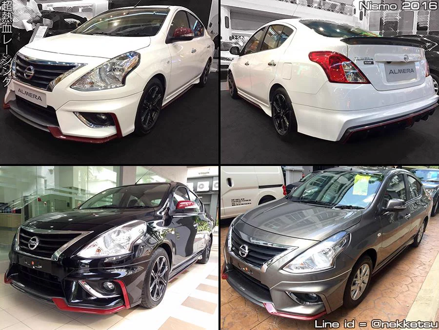 รูปชุดแต่ง ชุดแต่ง Nissan Almera 2008 2018 Nismo ภาพที่ 7