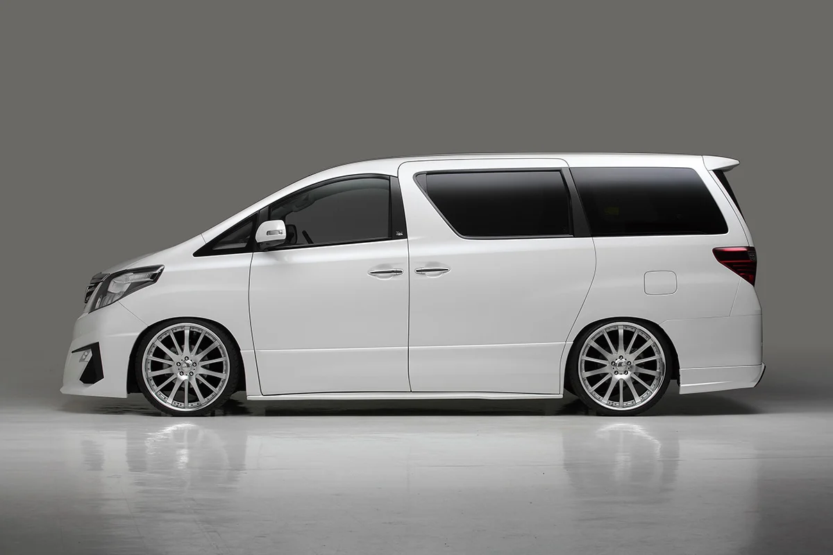 ชุดแต่ง TOYOTA ALPHARD WALD Japan สปอร์ตไลน์ แบล็กไบซัน เอดิชัน COMBINATION KIT ภาพ 4