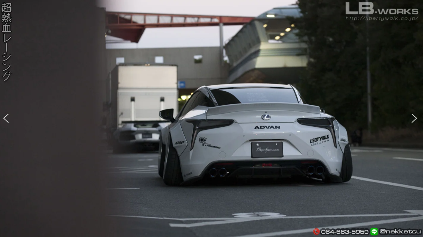 รูปชุดแต่ง ชุดแต่ง Lexus LC500 LB WORK ภาพที่ 8