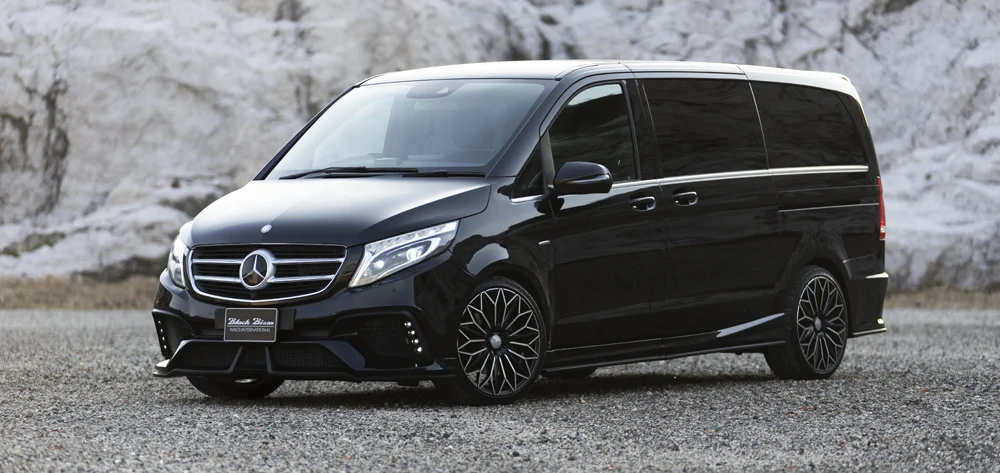 ชุดแต่ง MERCEDES-BENZ V-CLASS LONG WALD Japan สปอร์ตไลน์ แบล็กไบซัน เอดิชัน ภาพ 12