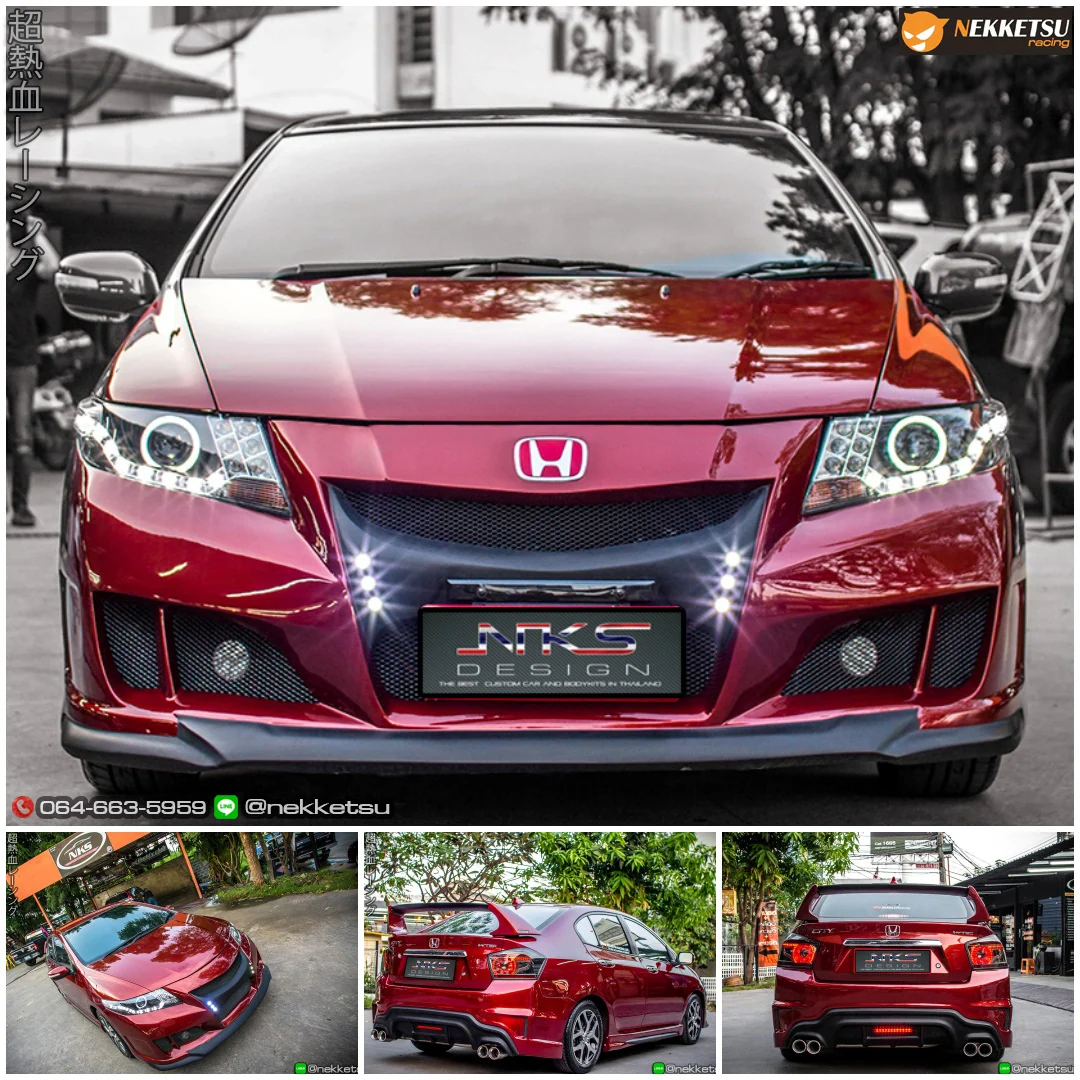 รูปชุดแต่ง ชุดแต่ง Honda City 2008 2013 Super Sport01 ภาพที่ 21