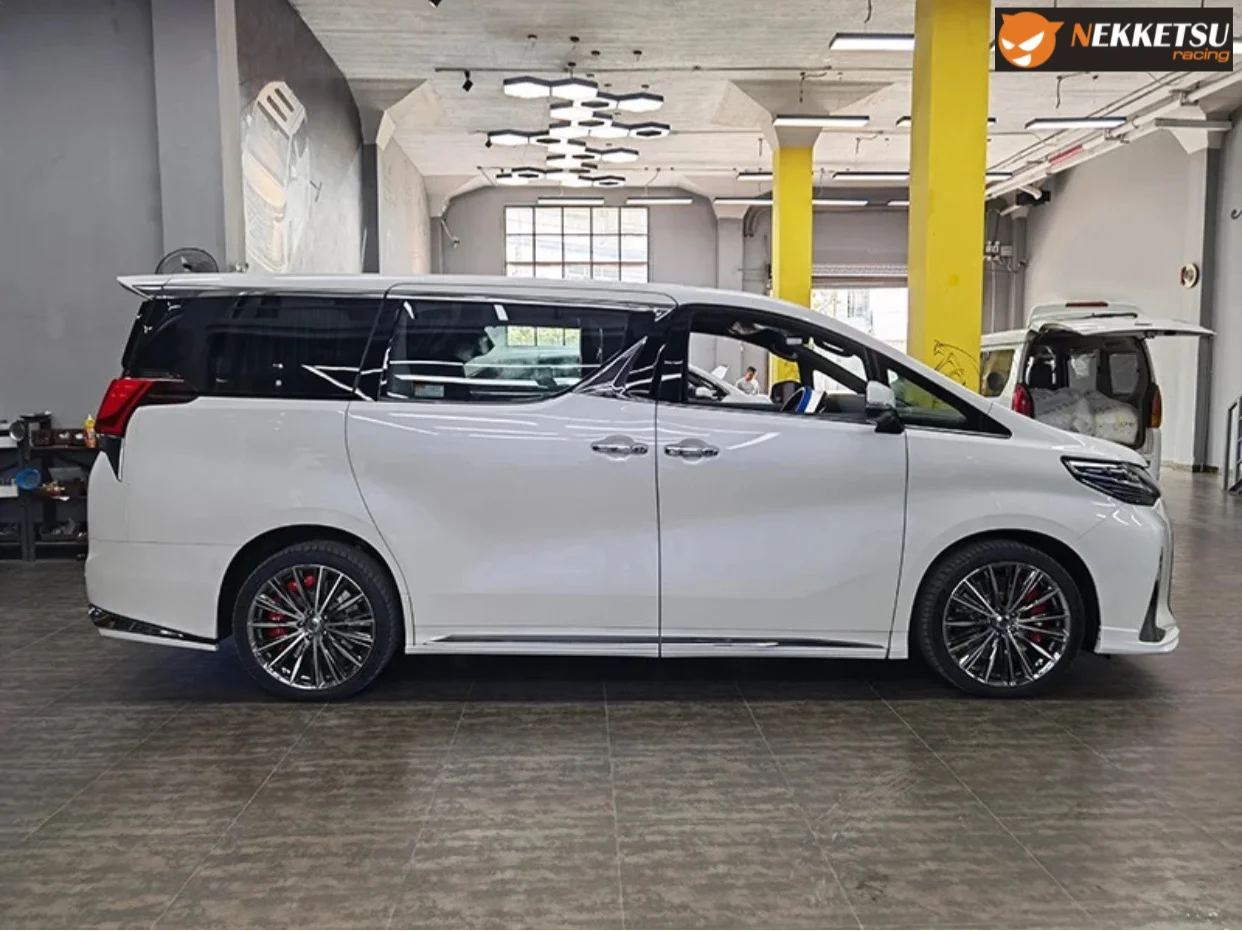 รูปชุดแต่ง ชุดแต่ง TOYOTA Alphard AH30 2018 2021 หน้า Lexus LM ภาพที่ 8