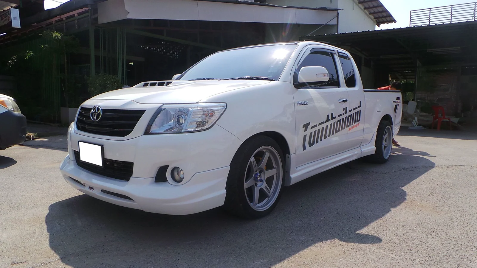 รูปชุดแต่ง ชุดแต่ง Toyota Hilux Vigo 2008 2014 Champ TDS01 ภาพที่ 6