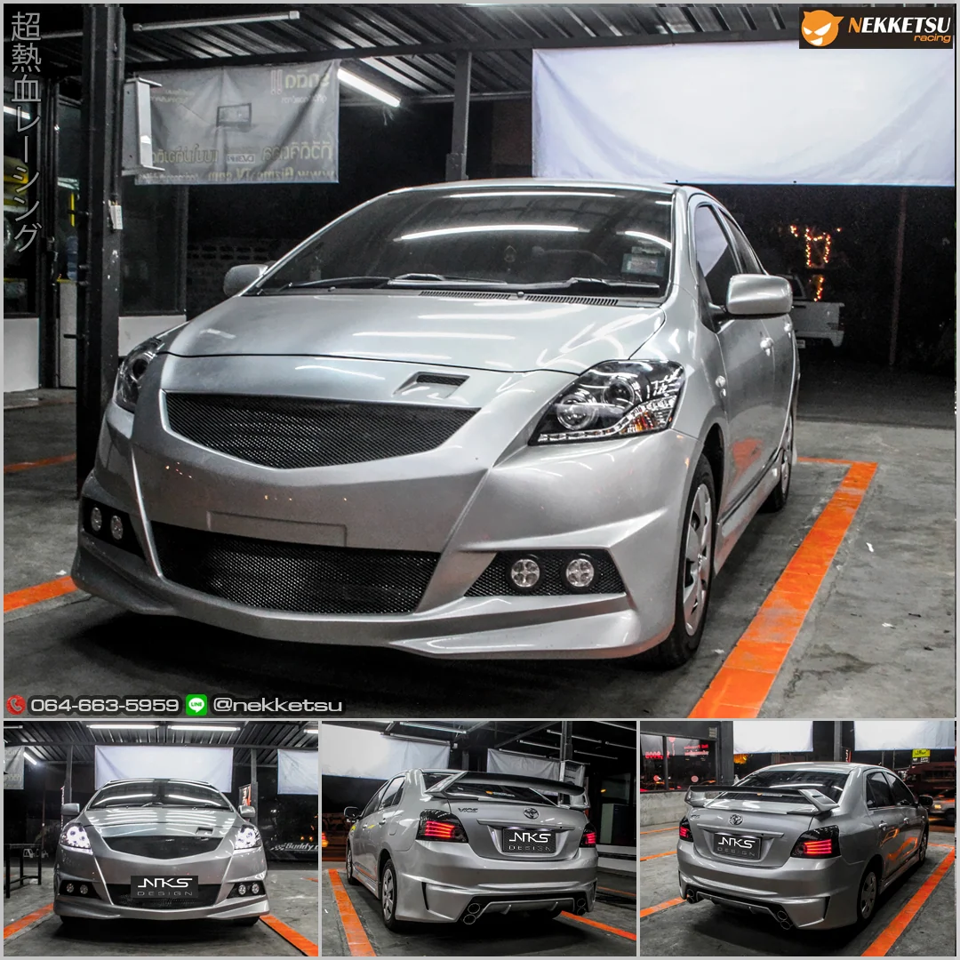 รูปชุดแต่ง ชุดแต่ง Toyota Vios 07 12 ไคเมร่า ภาพที่ 2