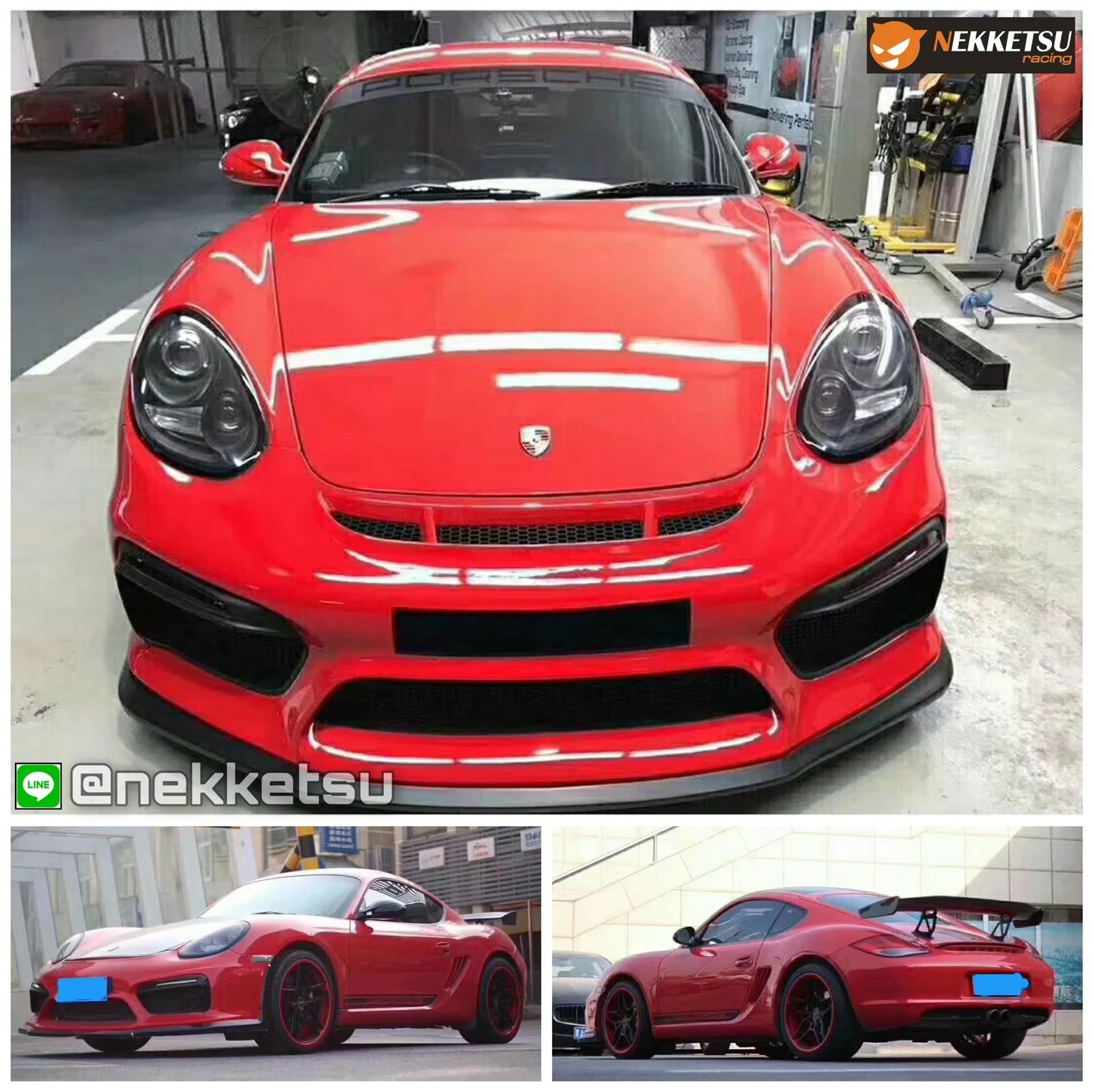รูปชุดแต่ง ชุดแต่ง Porsche Cayman 987 GT4 Facelift ภาพที่ 2