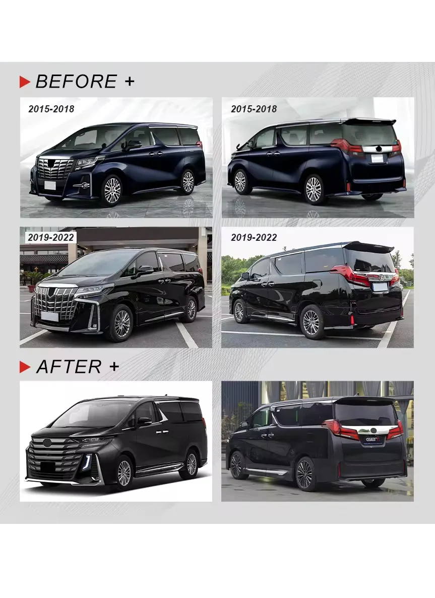 รูปชุดแต่ง ชุดแต่ง Toyota Alphard AH30 2015 2018 เปลี่ยนหน้า 2024 ภาพที่ 5