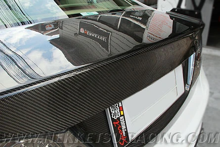 ฝากระโปรงท้าย carbon แท้ใส่ civic 2007–2011 ลาย 2 — ภาพรายละเอียดสินค้า 1