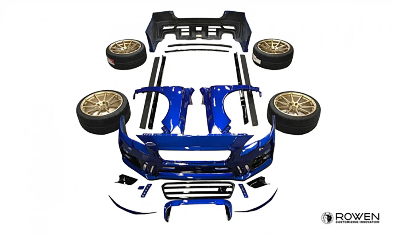 รูปชุดแต่ง ชุดแต่ง Subaru Impreza VAB 2014 2024 Rowen WRX STi 2014 2017 ภาพที่ 9