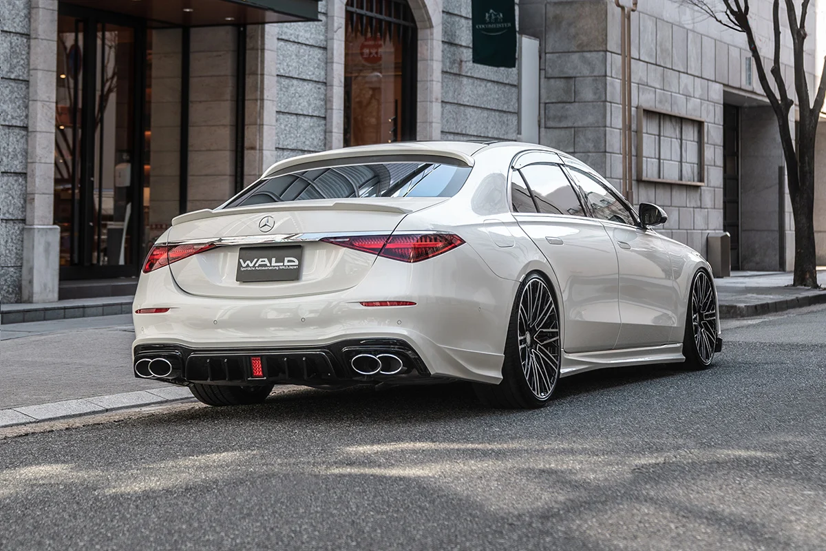 ชุดแต่ง MERCEDES-BENZ S-CLASS AMG LINE WALD Japan สปอร์ตไลน์ แบล็กไบซัน เอดิชัน ภาพ 7