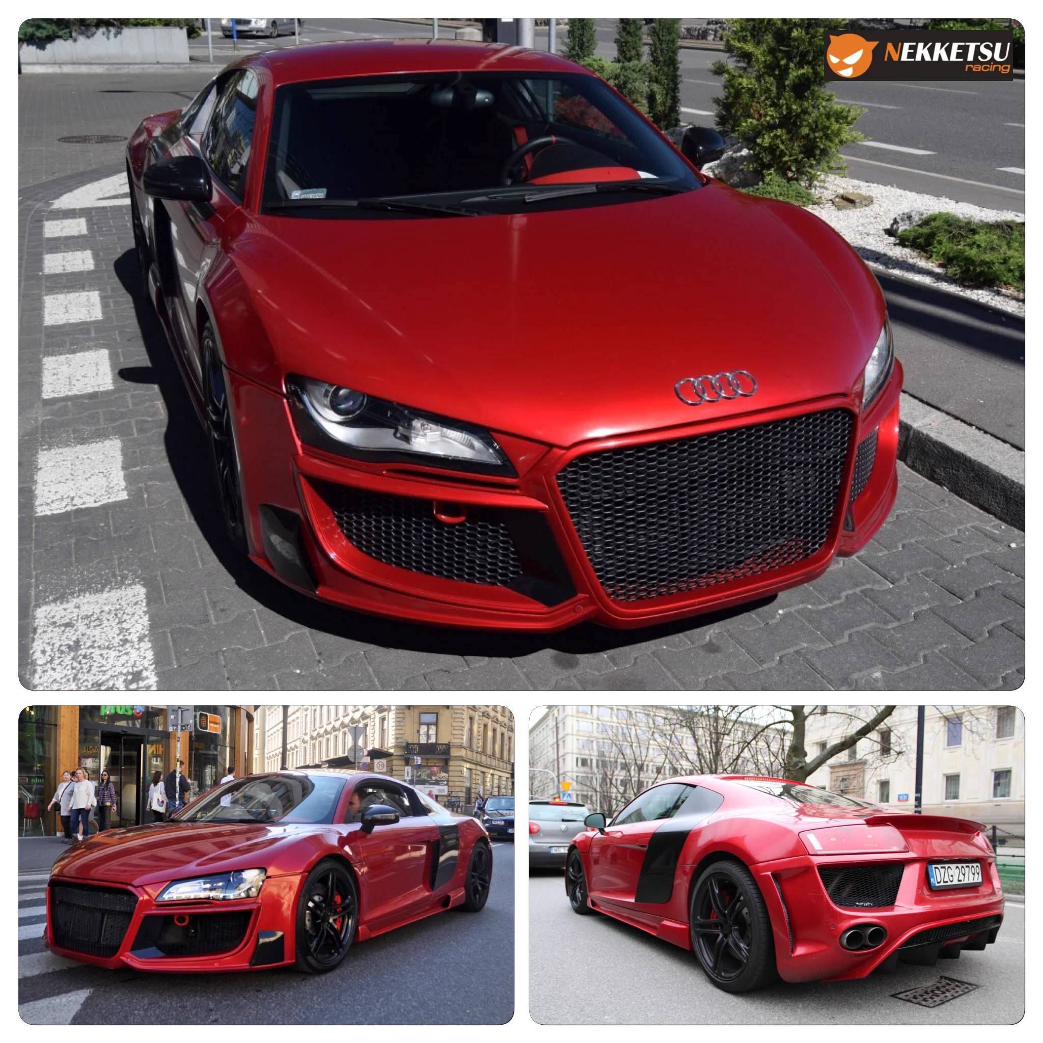 ชุดแต่ง Audi R8 V8 V10 Regular