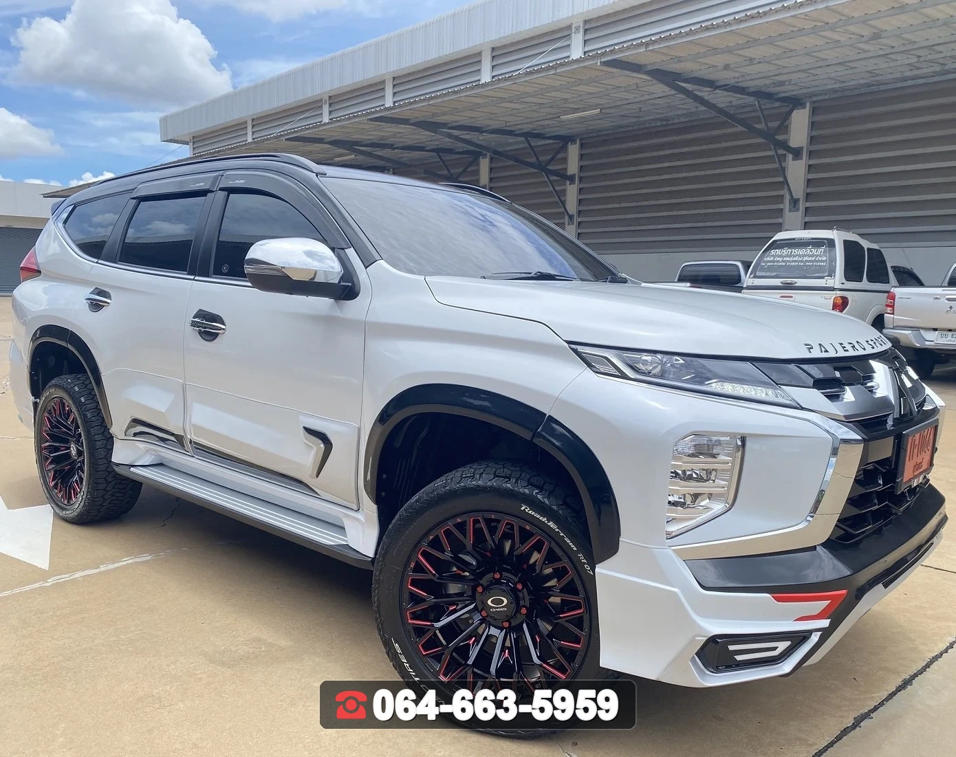 ชุดแต่ง MITSUBISHI กาบประตู Pajero 2020 RiderM ภาพ 3