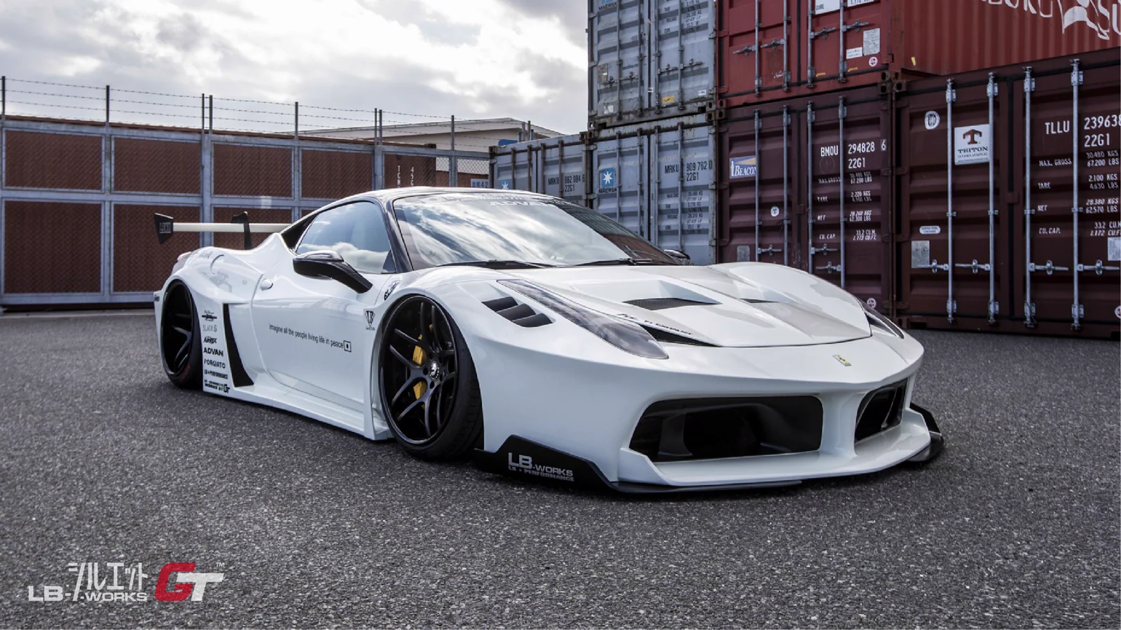 รูปชุดแต่ง ชุดแต่ง Ferrari 458 LB WORK GT ภาพที่ 8