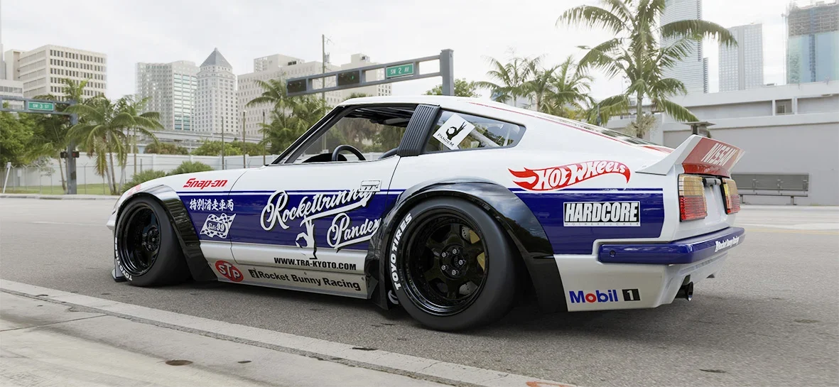 Pandem NISSAN FAIRLADY Z S130 Rear Bumper (only) - V1.0 NISSAN 130Z 280ZX S130 ภาพสินค้าที่เลือก