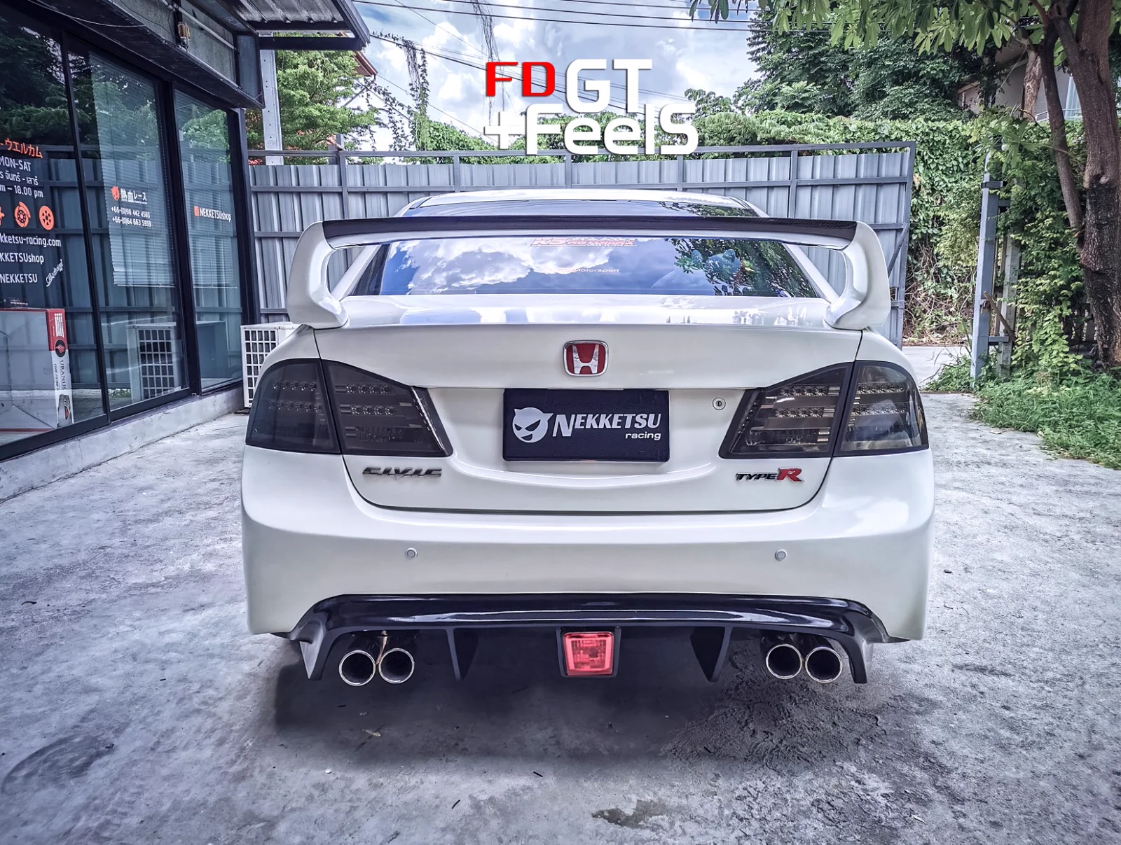 รูปชุดแต่ง ชุดแต่ง Honda Civic FD 06 11 GT ภาพที่ 14