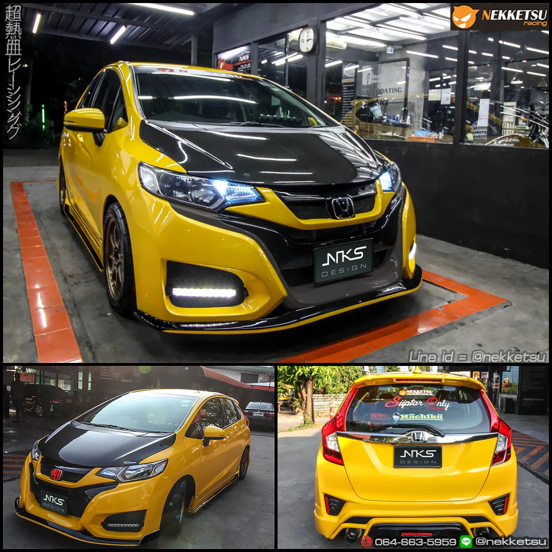 รูปชุดแต่ง ชุดแต่ง Honda Jazz GK 2014 2019 Type R 2015 ภาพที่ 3