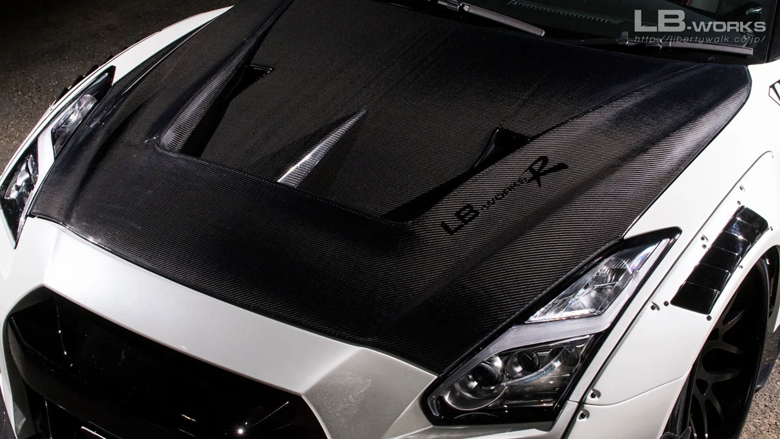 รูปชุดแต่ง ชุดแต่ง Nissan GTR R35 LB Work Type 2 ภาพที่ 8