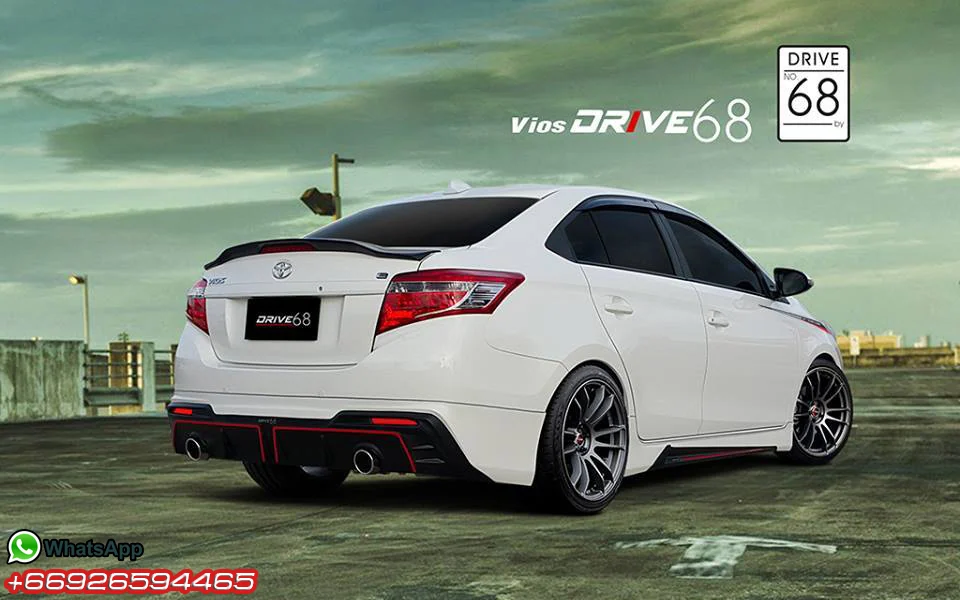 รูปชุดแต่ง ชุดแต่ง Toyota Vios 13 16 Drive68 ภาพที่ 2