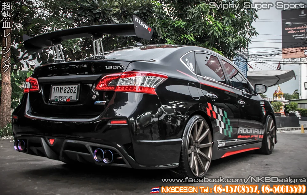 รูปชุดแต่ง ชุดแต่ง Nissan Sylphy Sentra NKS ภาพที่ 4
