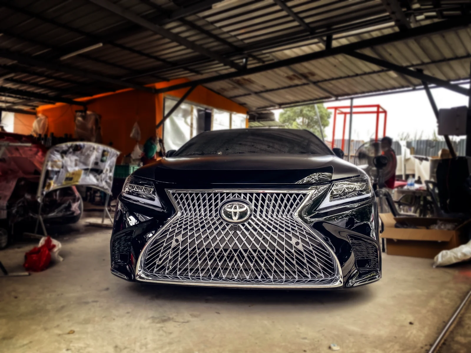 รูปชุดแต่ง ชุดแต่ง TOYOTA Camry 2012 2017 Lexus V.2 ภาพที่ 8