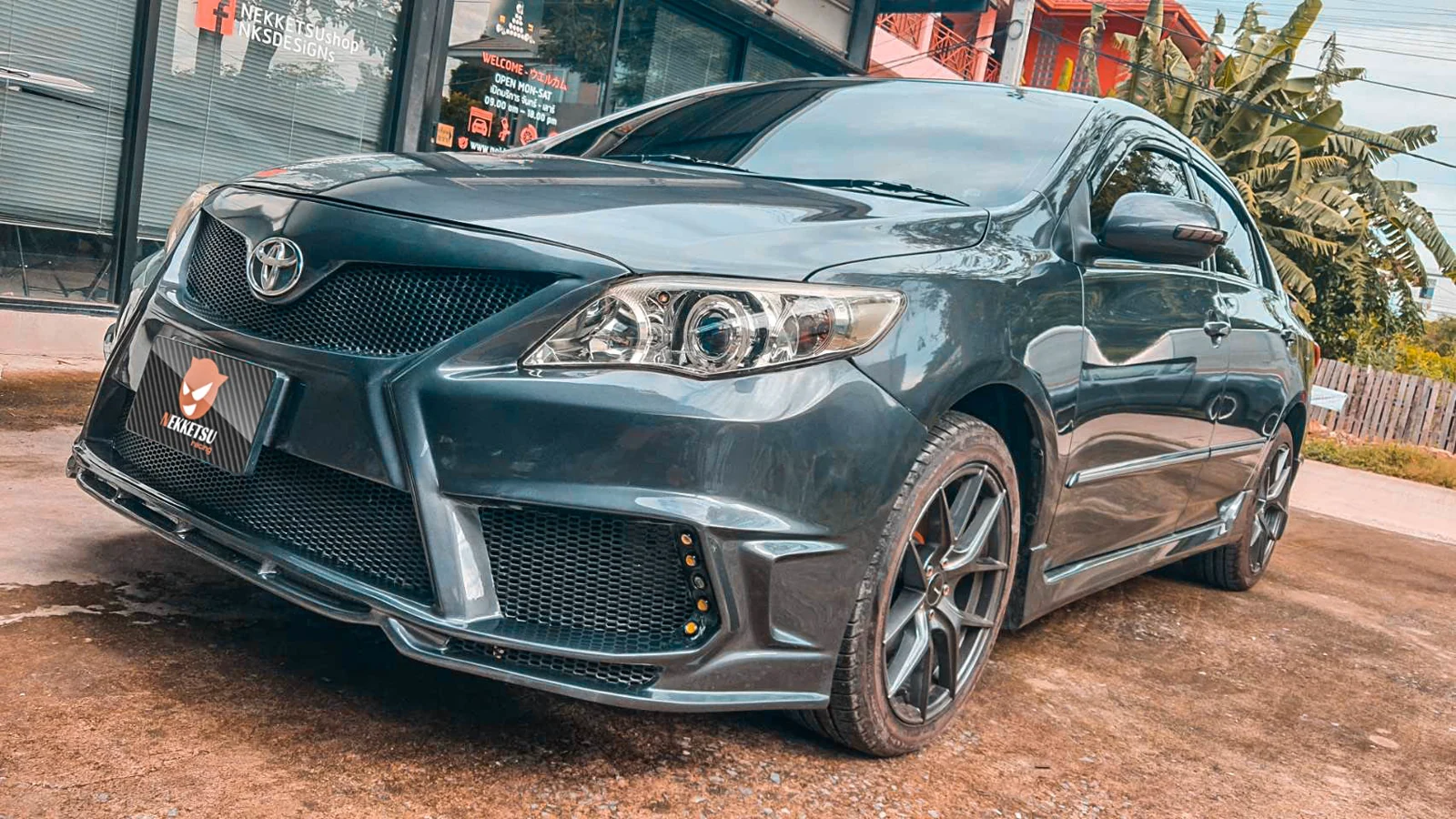 รูปชุดแต่ง ชุดแต่ง Toyota Altis 2008 2013 K Break+WALD ภาพที่ 3