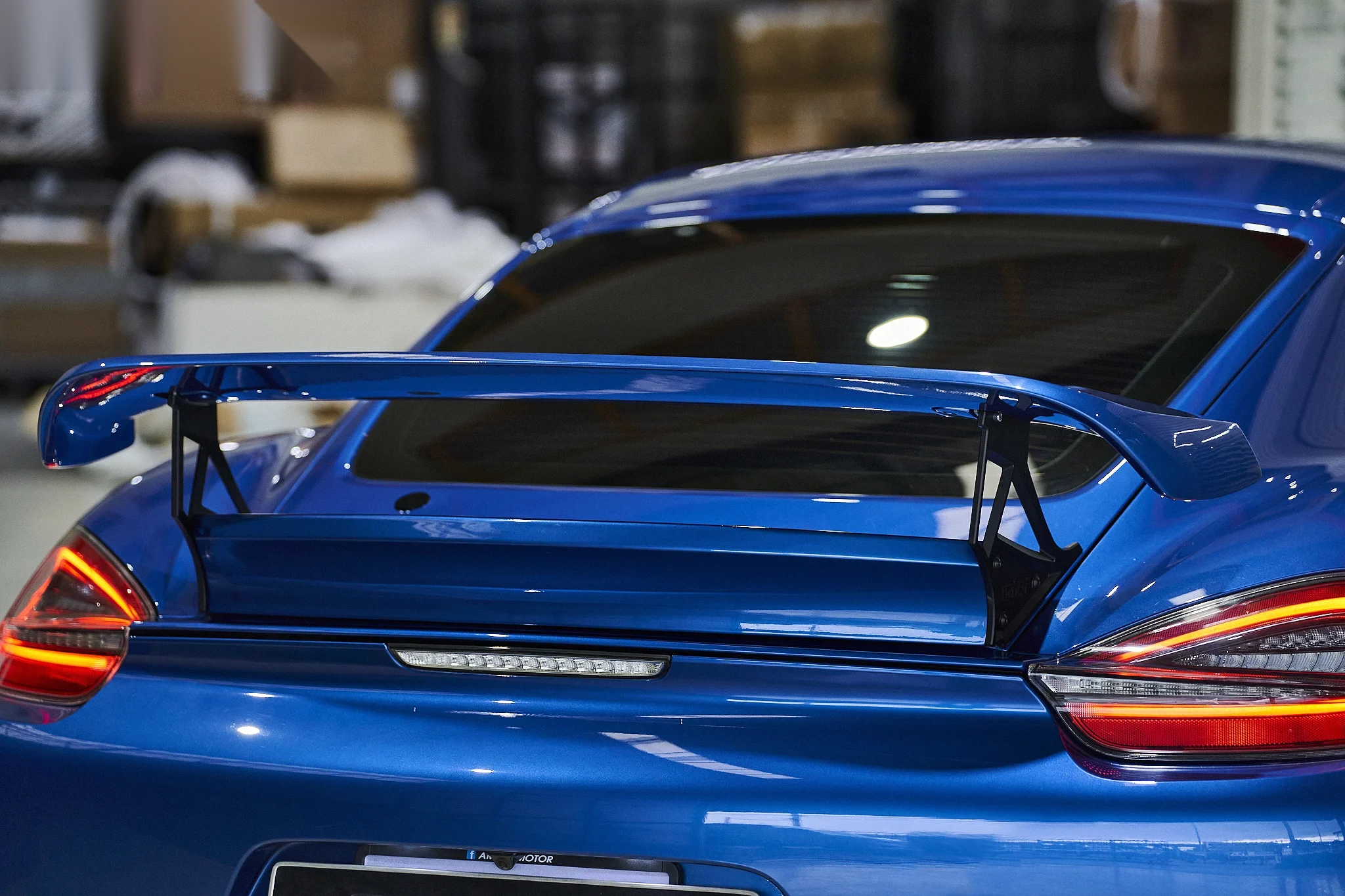 ชุดแต่ง PORSCHE 981 SERIES Cayman 981 x TechArt สปอยเลอร์หลัง Prodrive Shop ภาพ 6