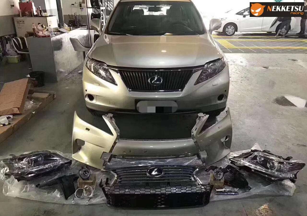 รูปชุดแต่ง ชุดแต่ง Lexus Rx270 และ Rx350 09 12 เป็น 2013 MC ภาพที่ 2