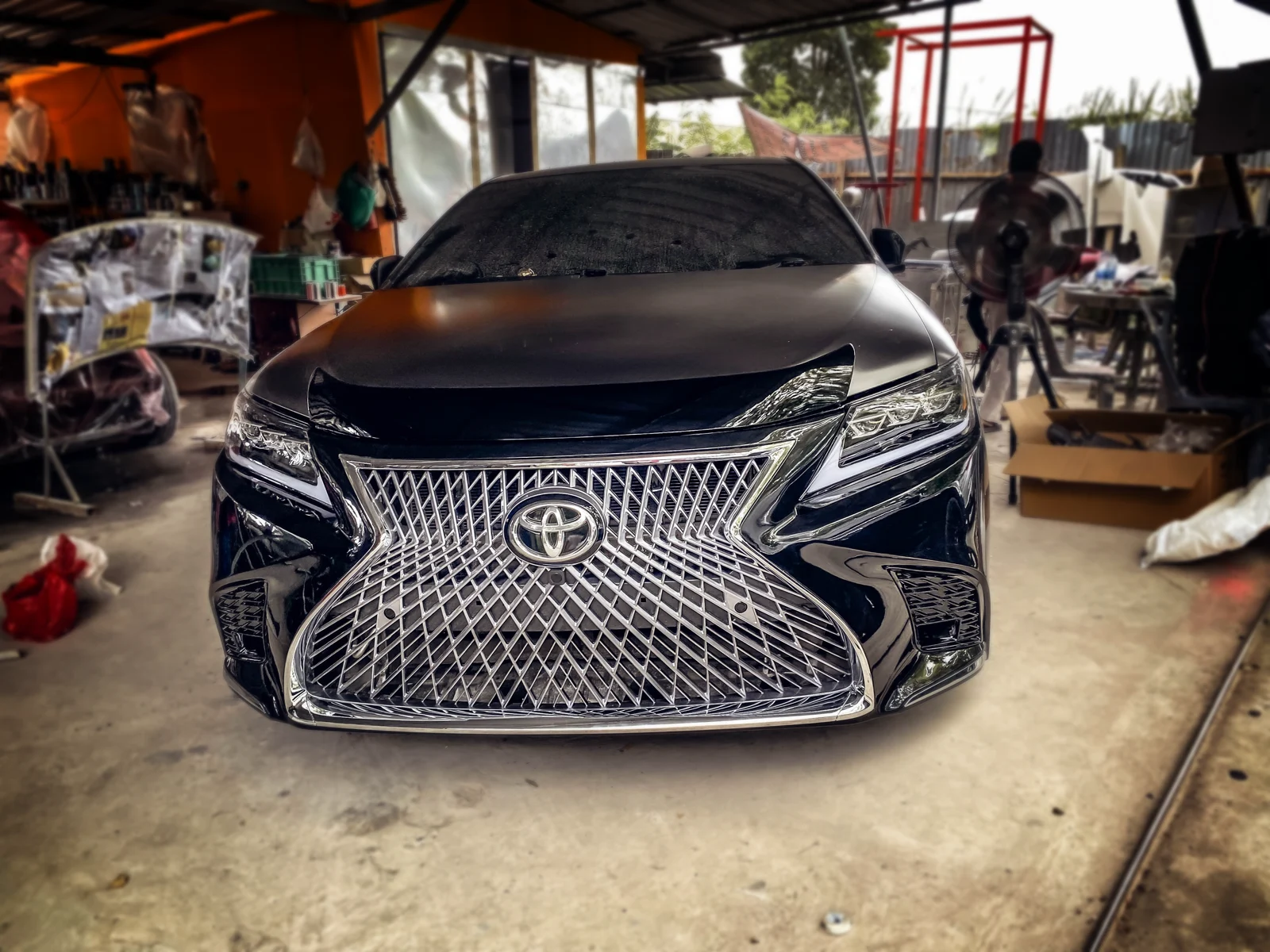 รูปชุดแต่ง ชุดแต่ง TOYOTA Camry 2012 2017 Lexus V.2 ภาพที่ 1
