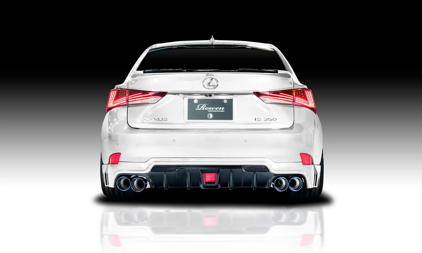 ชุดแต่ง LEXUS IS F-SPORT 350/300h/300/200t GSE3#/AVE3#/ASE30 2016.10~2020.11 Rowen Japan ภาพ 4