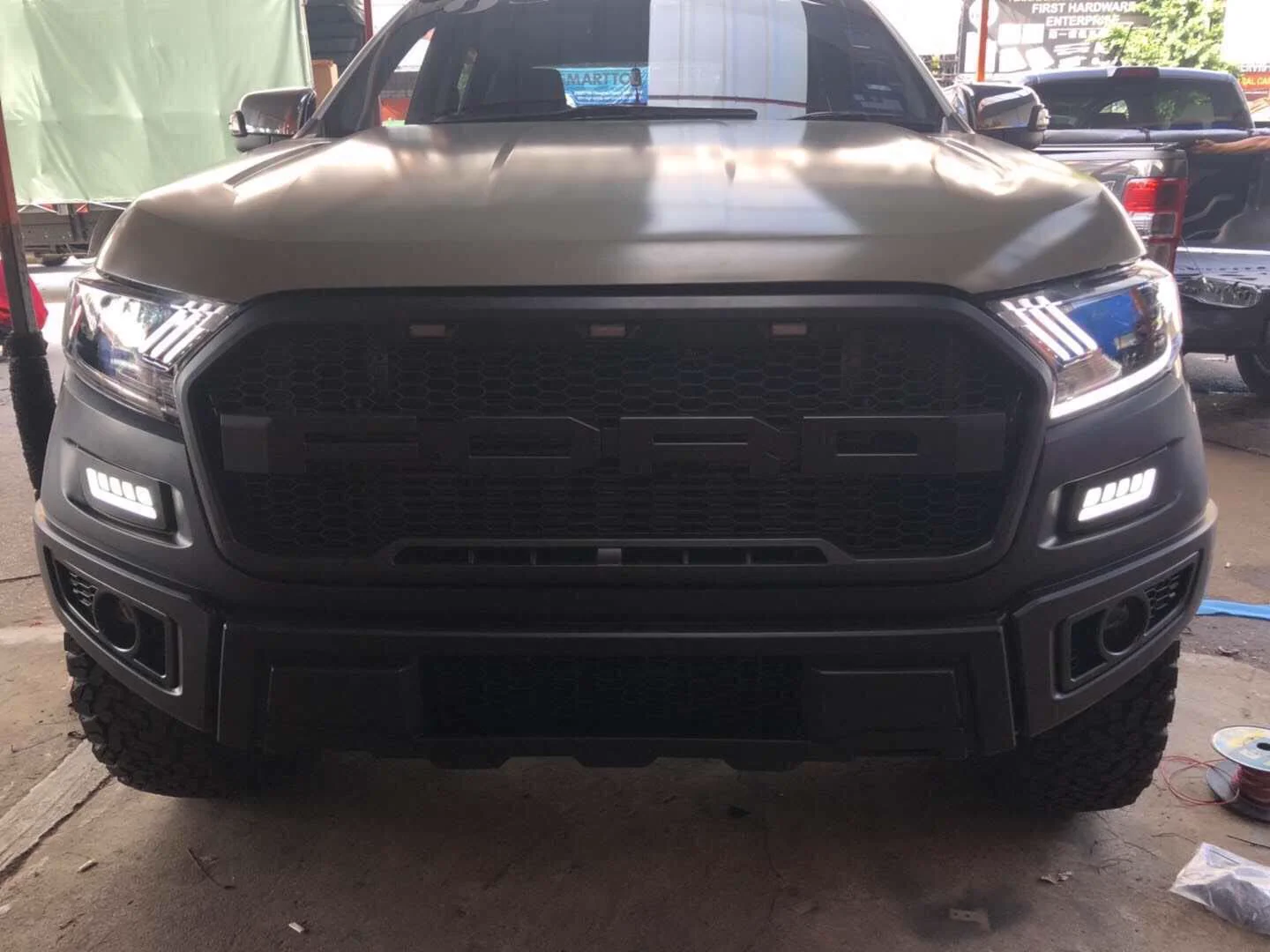 รูปชุดแต่ง ชุดแต่ง Ford Ranger 2012 2015 V.1 ภาพที่ 2
