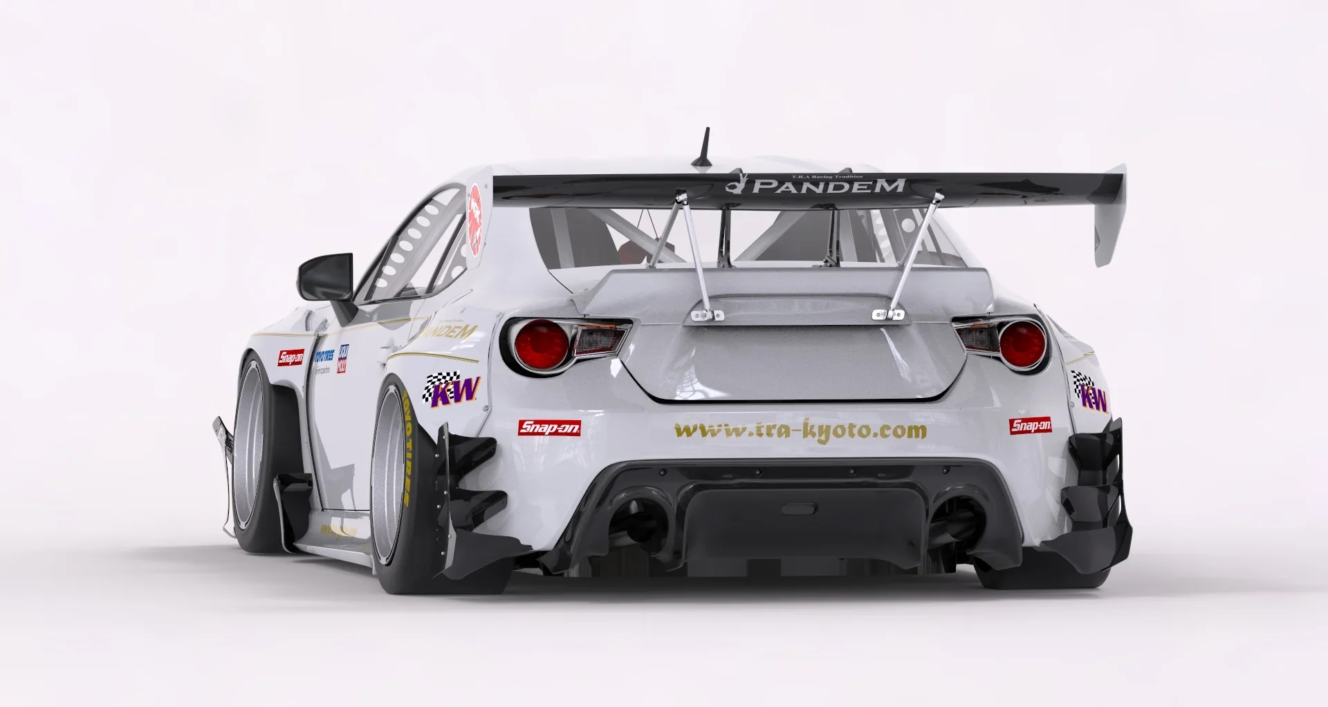 คานาร์ด Rear Canards (only) - V3.5 BRZ - GT86 - FR-S Rocket Bunny Racing ภาพสินค้าที่เลือก