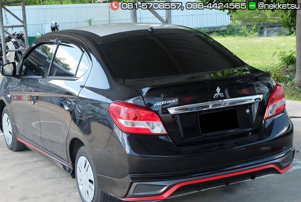 ชุดแต่ง Mitsubishi Attrage AMT 2017