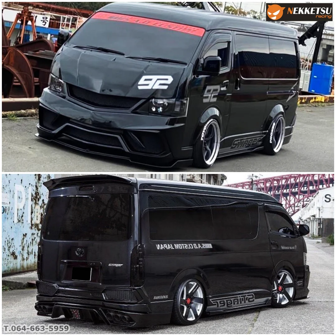 รูปชุดแต่ง ชุดแต่ง TOYOTA Commuter รถตู้ 2005 2018 2011 2013 LAMBO ภาพที่ 2