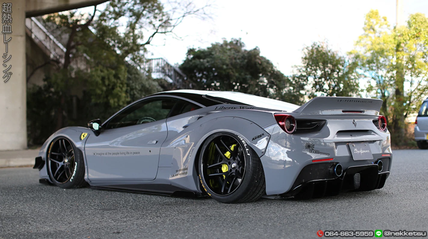 รูปชุดแต่ง ชุดแต่ง Ferrari 488 LB WORK ภาพที่ 1