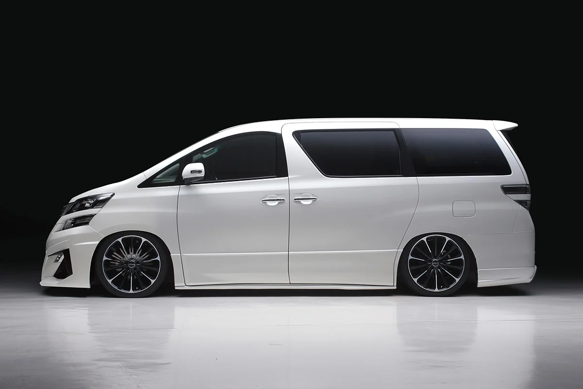 ชุดแต่ง TOYOTA VELLFIRE WALD Japan สปอร์ตไลน์ แบล็กไบซัน เอดิชัน COMBINATION KIT ภาพ 5
