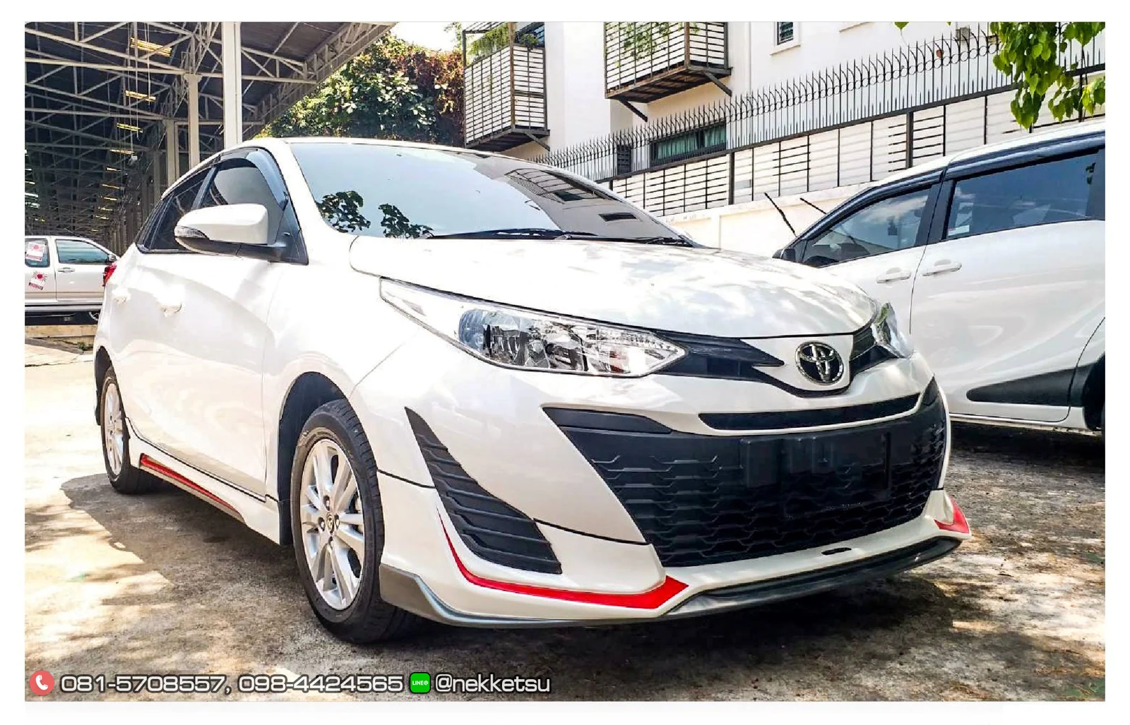 รูปชุดแต่ง ชุดแต่ง Toyota Yaris Ativ 17 19 AMT 5 Door ภาพที่ 5