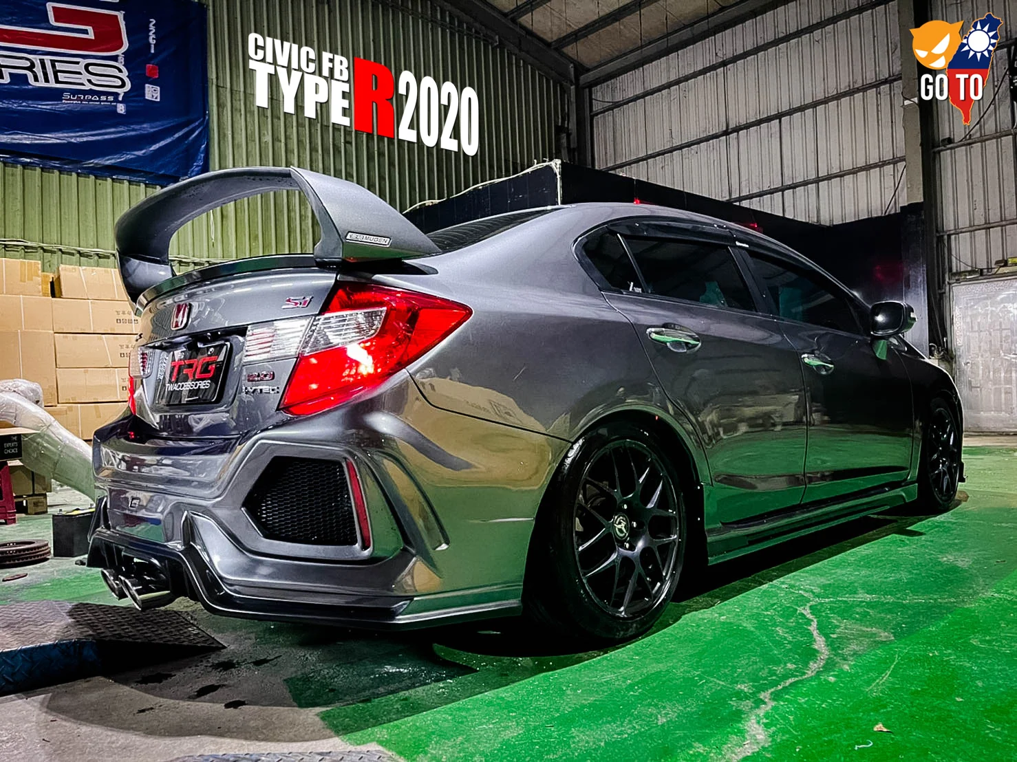 รูปชุดแต่ง ชุดแต่ง Honda Civic FB 12 15 Type R 2020 ภาพที่ 6
