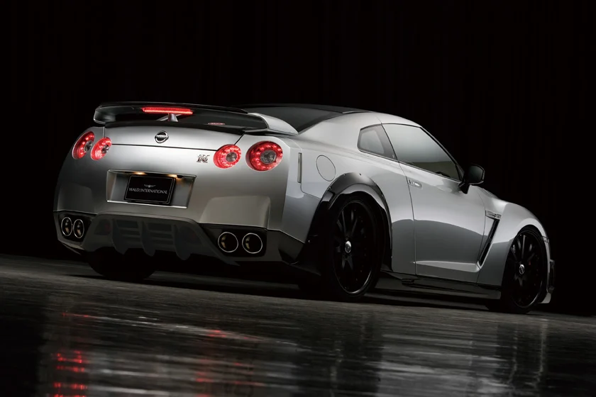 ชุดแต่ง NISSAN GT-R WALD Japan สปอร์ตไลน์ แบล็กไบซัน เอดิชัน ภาพ 12