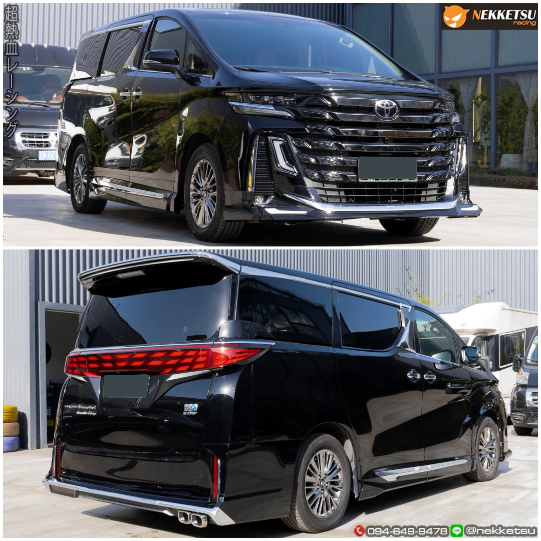 รูปชุดแต่ง ชุดแต่ง Toyota Vellfire30 2015 2017 แปลงหน้า Vellfire 40 ภาพที่ 4