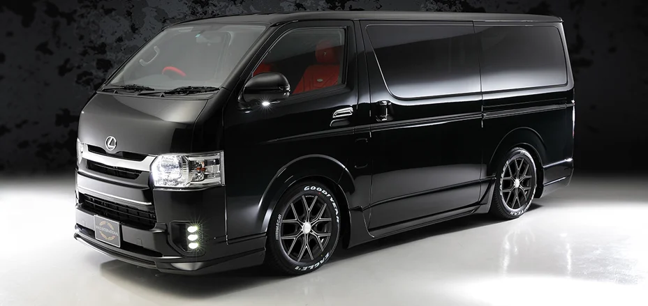 ชุดแต่ง TOYOTA HIACE NARROW WALD Japan เอ็กเซ็กคิวทีฟไลน์ ภาพ 2
