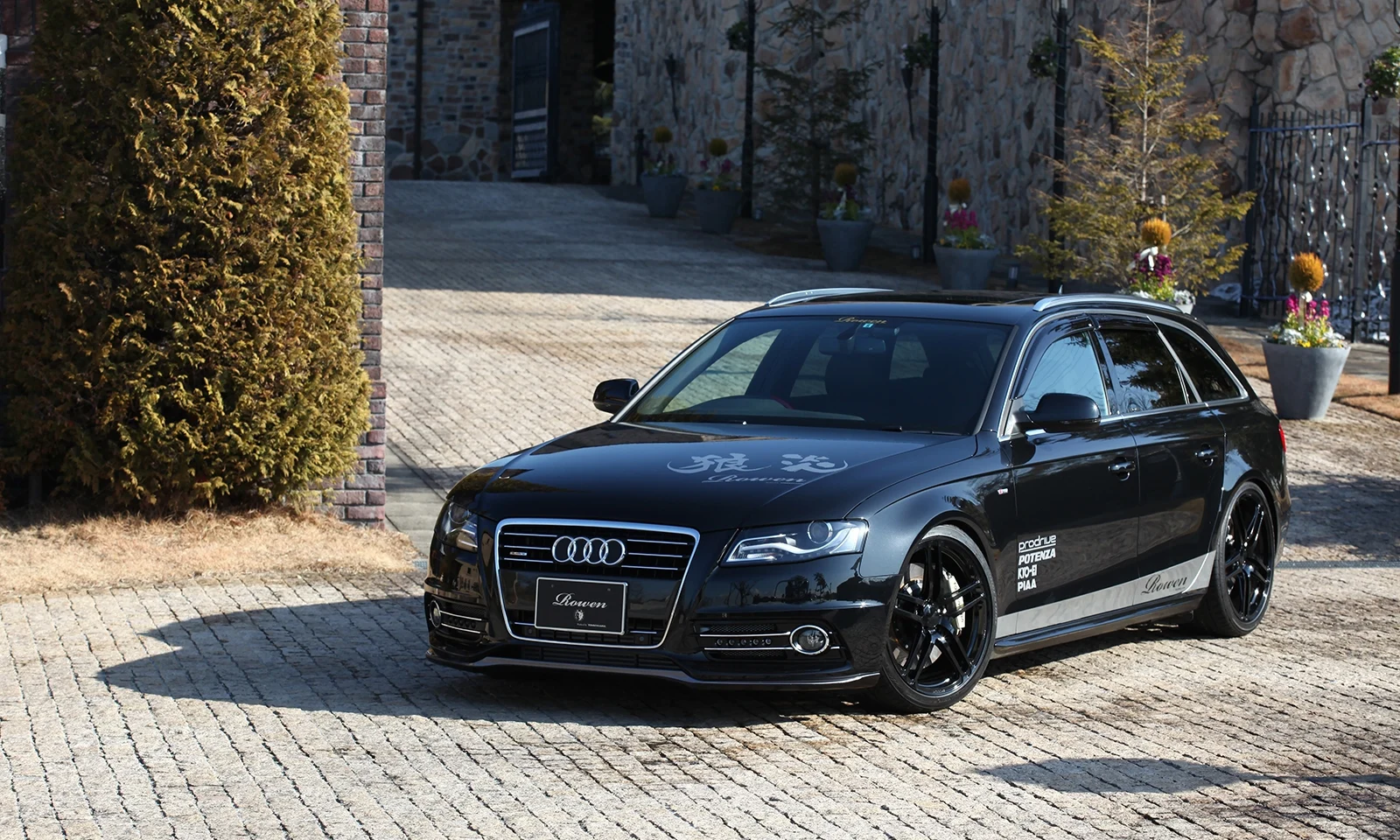 ชุดแต่ง Audi A4 S-LINE /S4 /A4 AVANT S-LINE /S4 AVANT 8K 2008.03~2011.12 Rowen Japan ภาพ 3