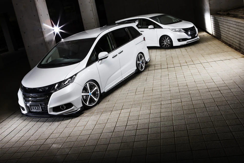 รูปชุดแต่ง ชุดแต่ง Honda Odyssey 2013 2017 MZ Speed V2 ภาพที่ 5