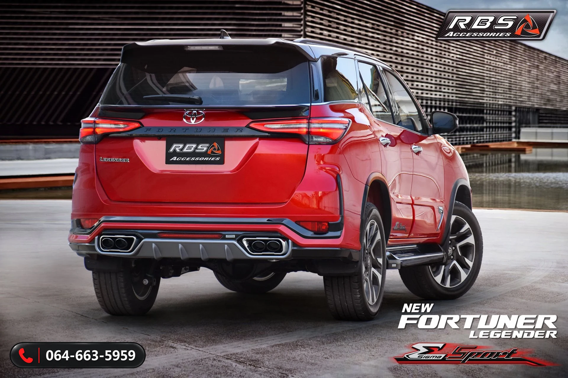 ชุดแต่ง TOYOTA FORTUNER 2020 LEGENDER RBS ภาพ 4