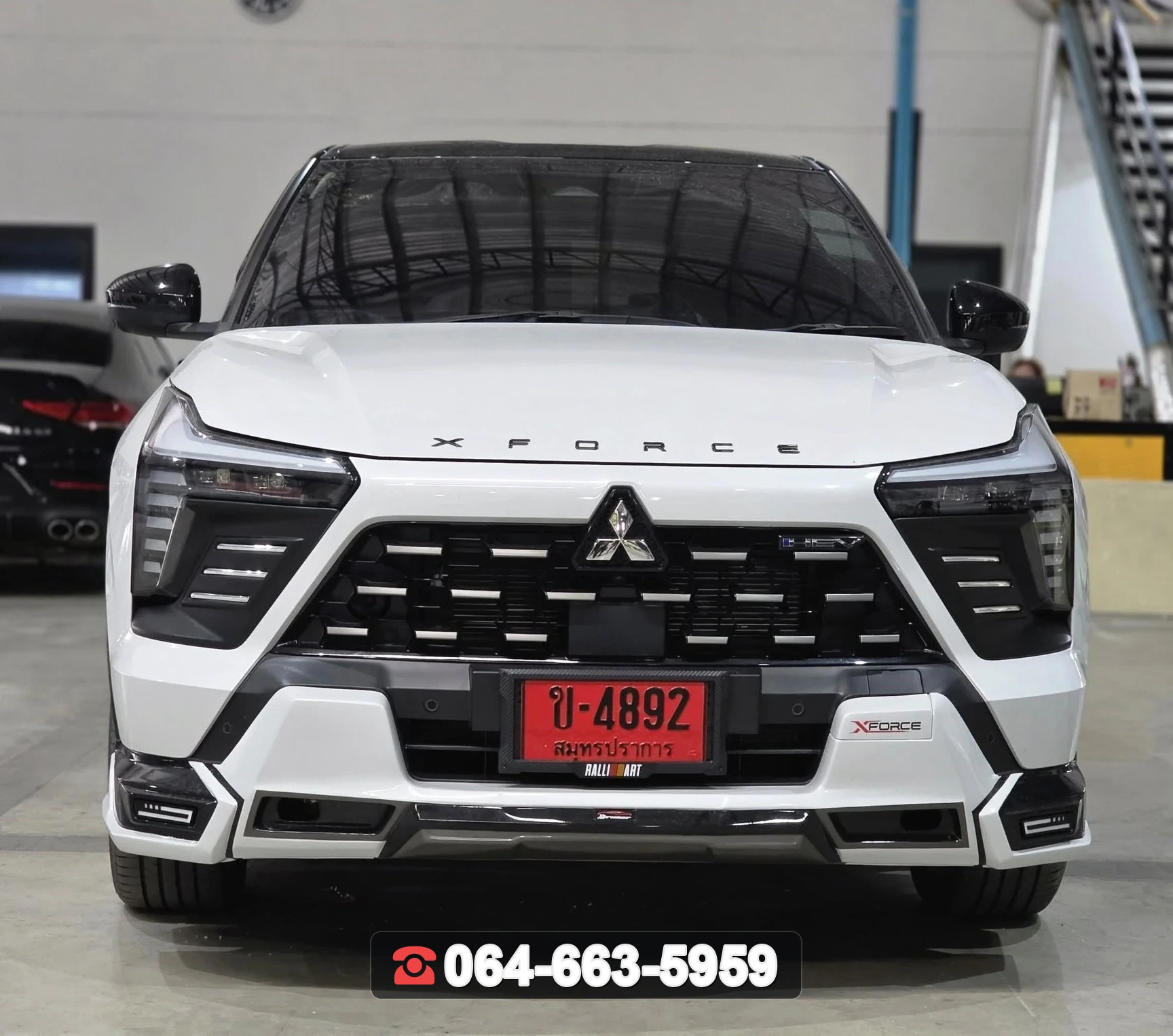 ชุดแต่ง MITSUBISHI ครอบใต้ไฟหน้า XForce RiderM ภาพ 1