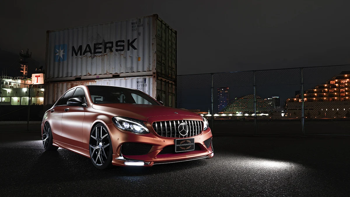 ชุดแต่ง MERCEDES-BENZ C-CLASS WALD Japan เอ็กเซ็กคิวทีฟไลน์ ภาพ 19